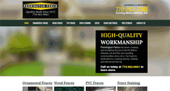 Desktop Screenshot of penningtonfence.com